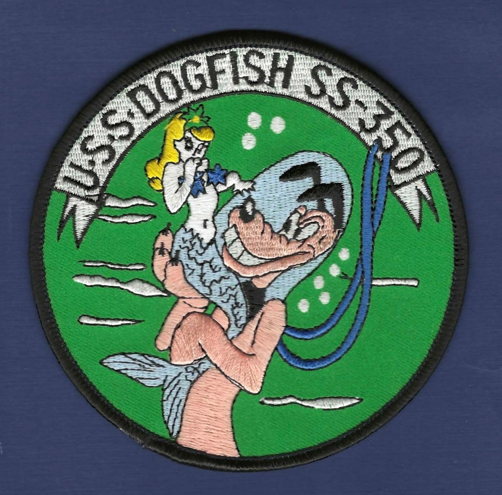 USS DOGFISH SS-350 Submarine Patch
