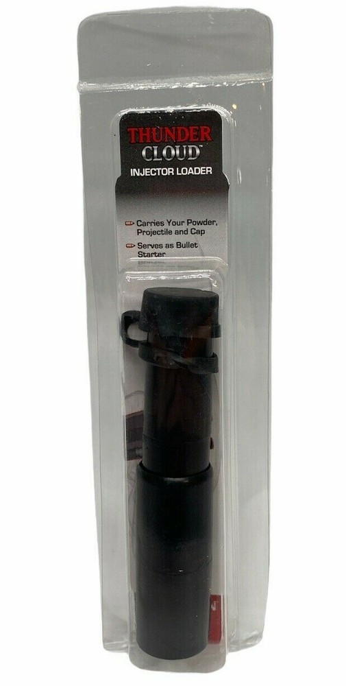 Thunder Cloud Injector Loader Holds Powder Projectile and Cap Bullet Starter