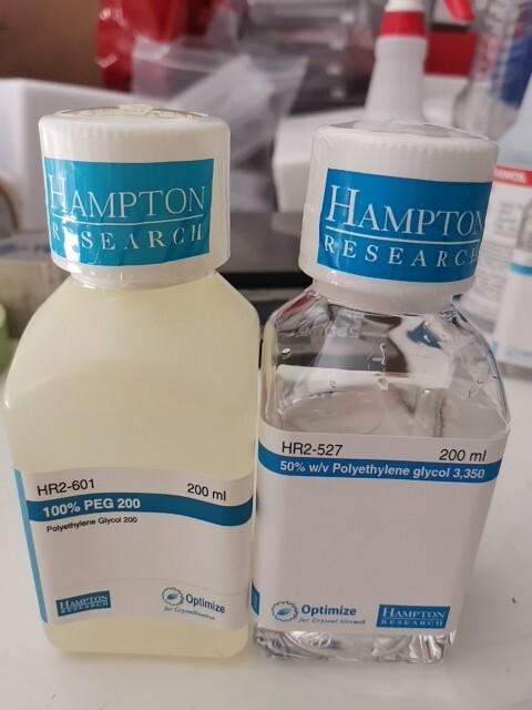 Hampton Research PEG200 And 50% PEG3350