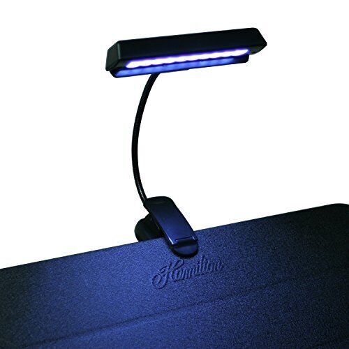 Hamilton 10 LED Bar Music Stand Light, Includes Gig Bag, USB