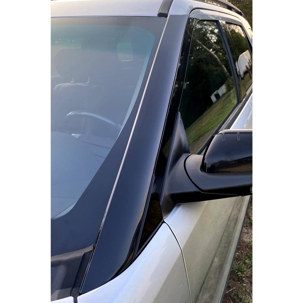 Left APillar Molding Windshield Outer Trim Compatible with 20112019 Ford Expl...