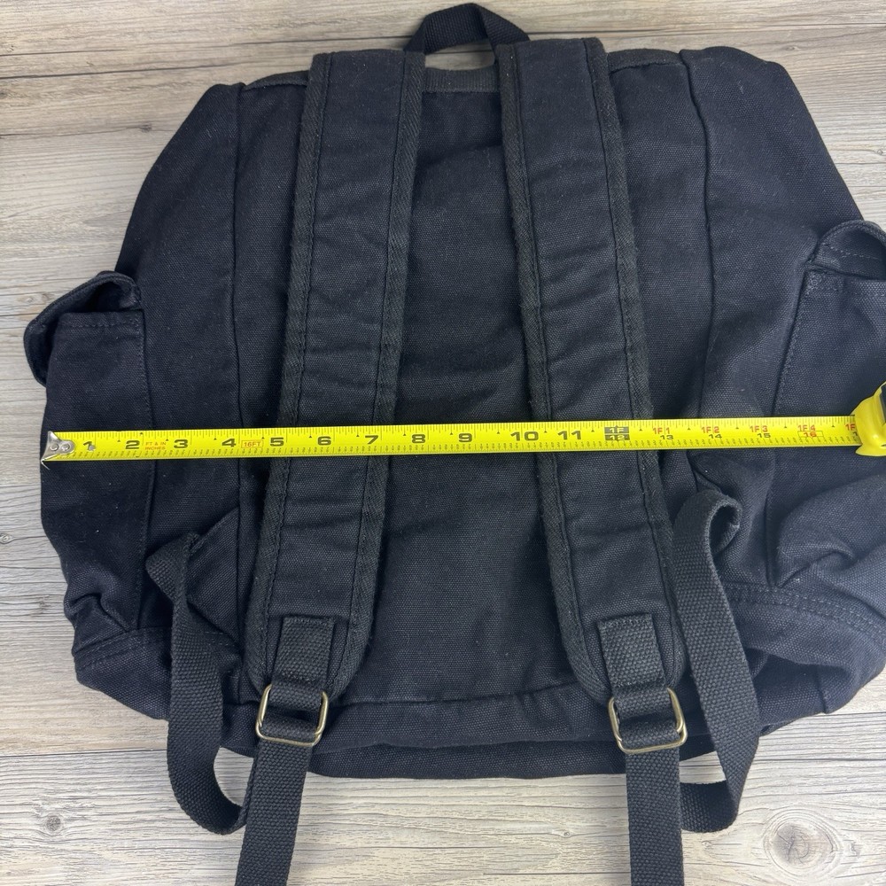 NWT Gootium Black Canvas Backpack Hiking Camping School
