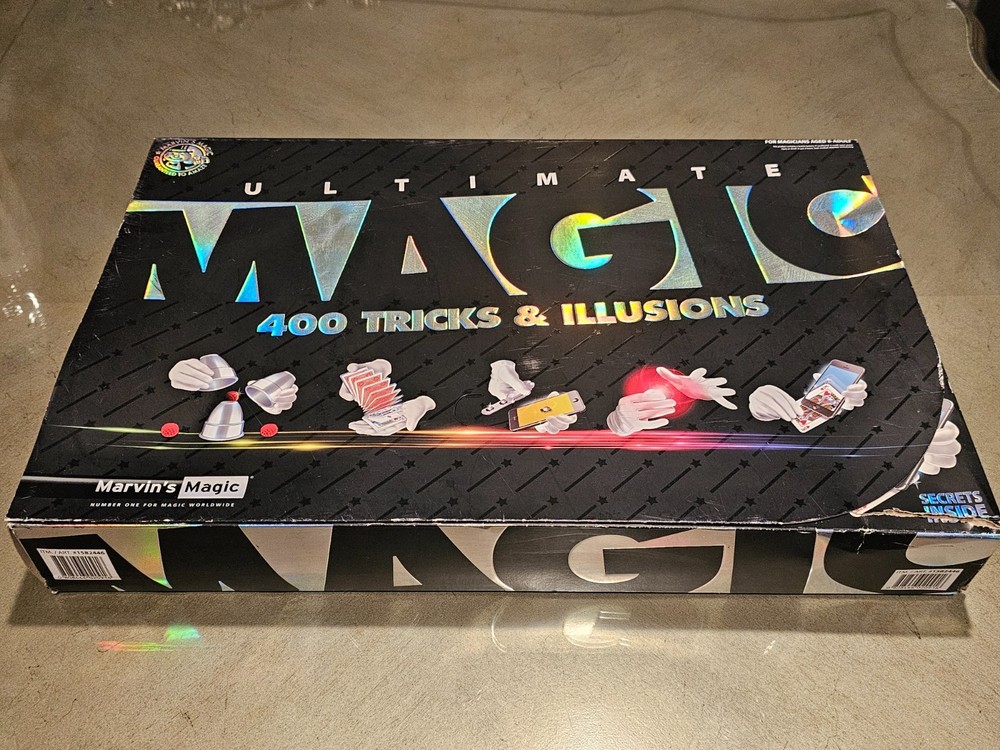 Marvin's Magic Ultimate Magic 400 Tricks & Illusions The Complete Magic Show