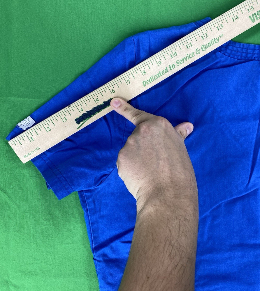 Medium Blue Katherine Heigl Scrub Shirt