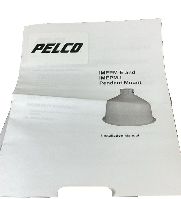 PELCO IMEPM-E SRX ENH+ENV DOME PENDANT MOUNT