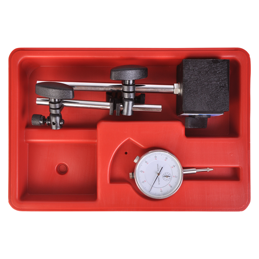 0-10mm Dial Tester Indicator With Magnetic Base Precision Inspection Set