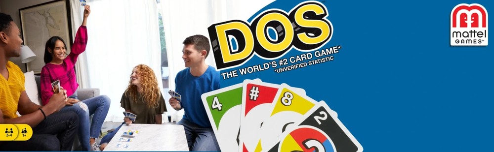 Dos Card Game Mattel Brand New