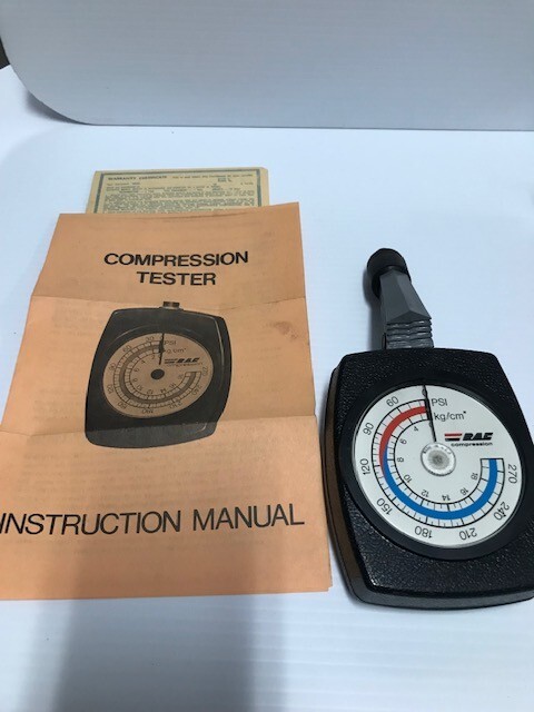 Vintage RAC Compression Tester, NIB