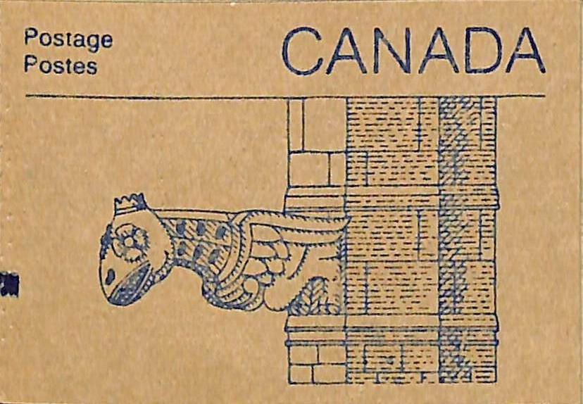 Canada - Booklet BK96a - With Counter Mark - Harrison Paper - 1988