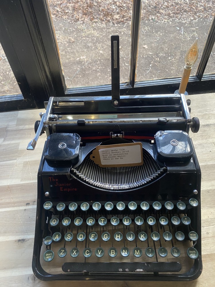 RAREST UK Hermes 2000 Variant Almost NEVER Available - Junior Empire Typewriter