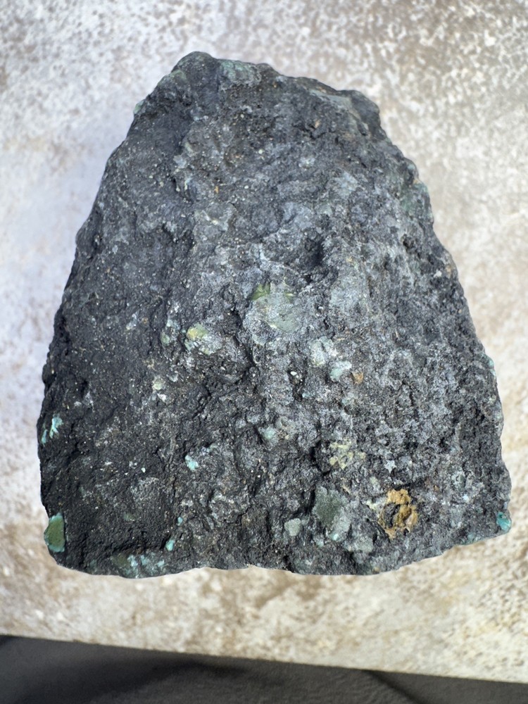 Hubei turquoise stabilized great multi color polychrome solid spiderweb nugget