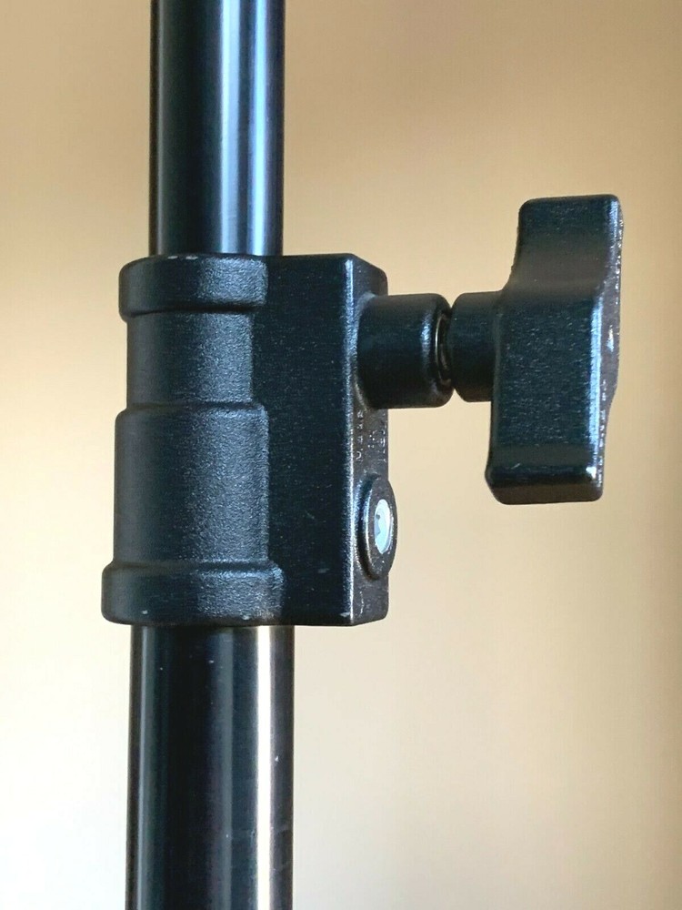 Camera Tripod Stand Lighting Boom or Lighting Support over 12 ft - BLACK