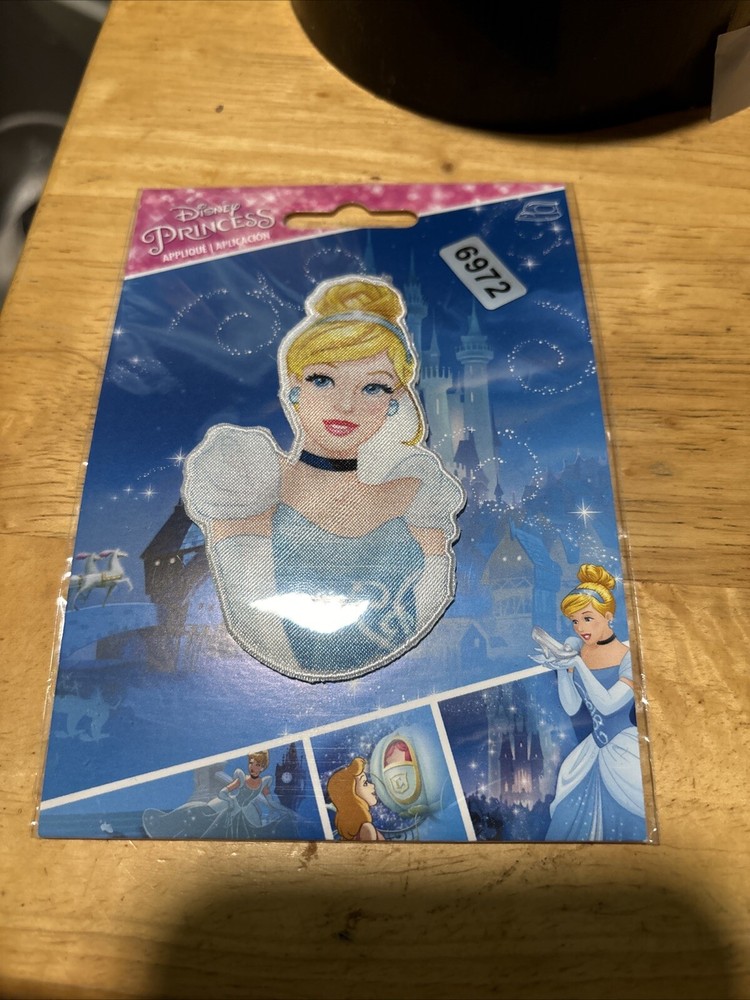 Disney Princess Cinderella Iron-on Patch Applique