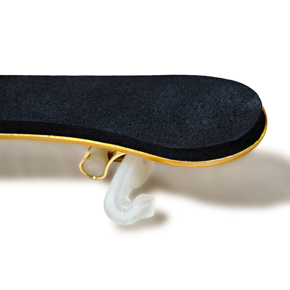 3/4 4/4 Violin Shoulder Rest Maple Tiger Stripe Adjustable Height Smooth
