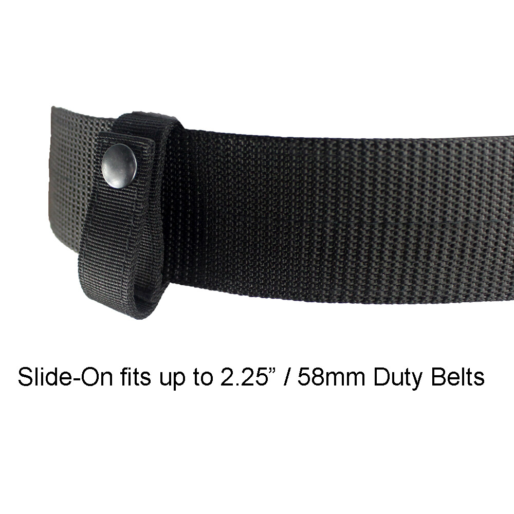 2Pcs Tactical Handcuff Strap Holder Nylon Safety Snap Closure Case Strap Belt
