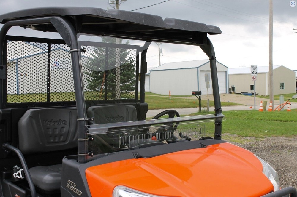 KUBOTA RTV X Models 2 PIECE VENTED WINDSHIELD