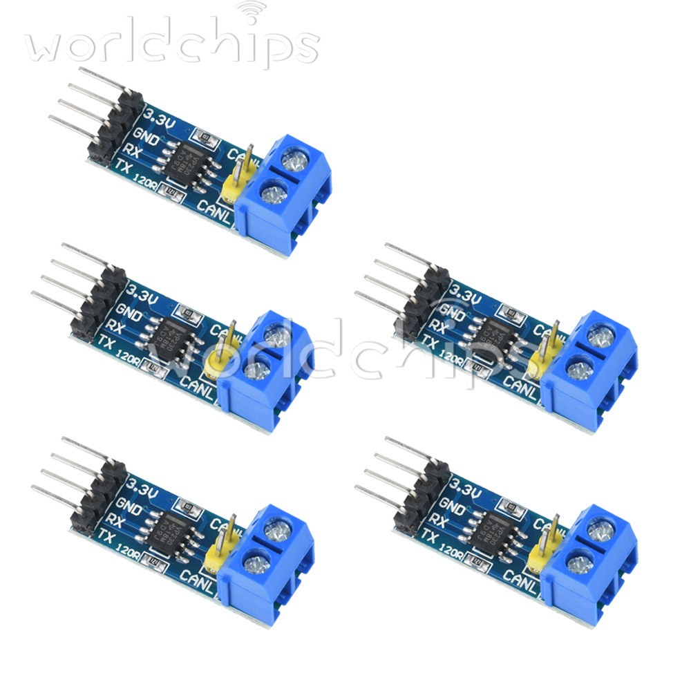 5Pieces SN65HVD230 VP230 Driver Module CAN Transceiver Communication Module