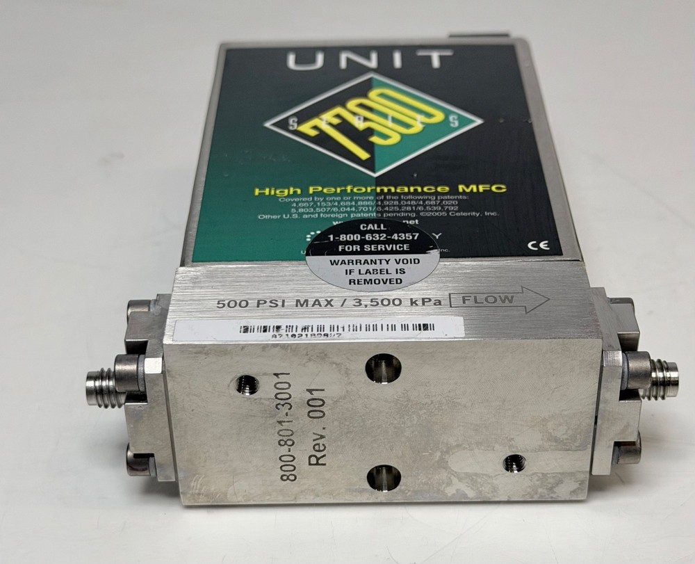 Celerity / Unit Series 7300 UFC-7301 High Performance MFC Mass Flow Controller