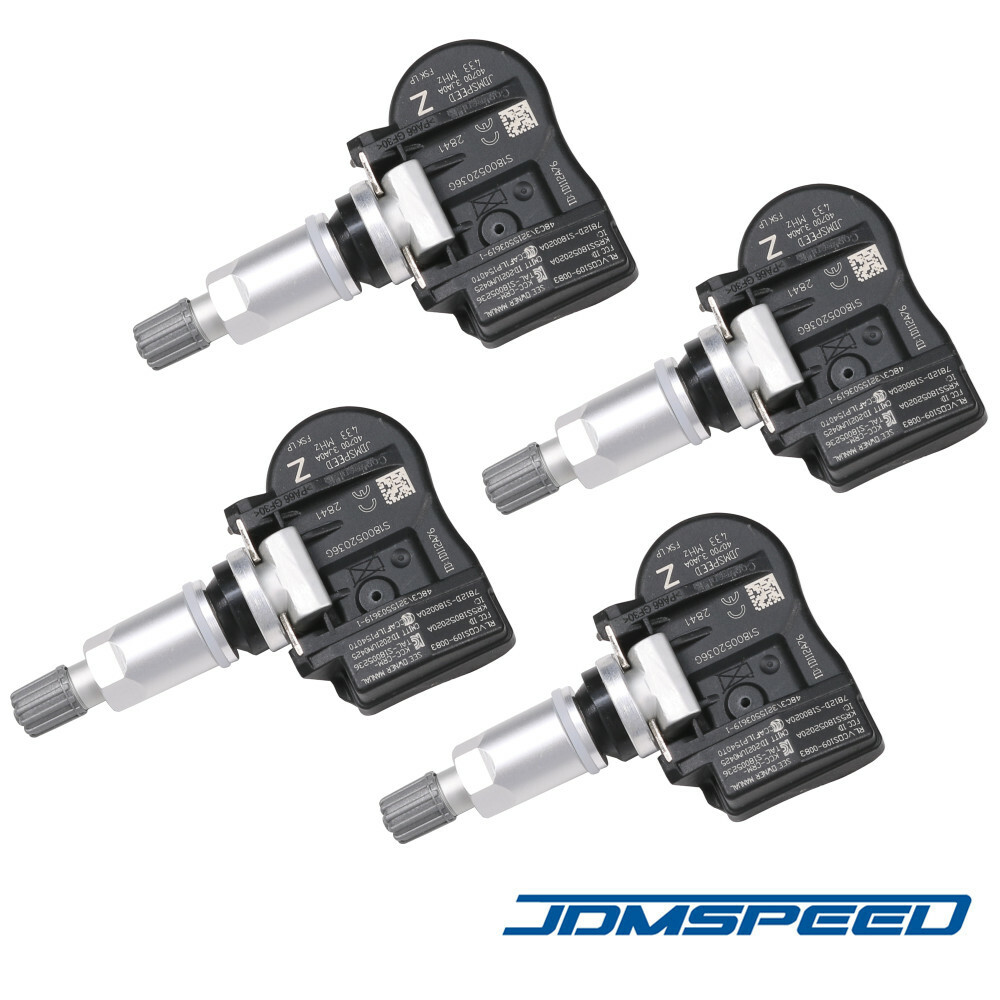4Pcs Tire Pressure Sensor TPMS For Nissan Altima Maxima Murano Pathfinder 433MHz