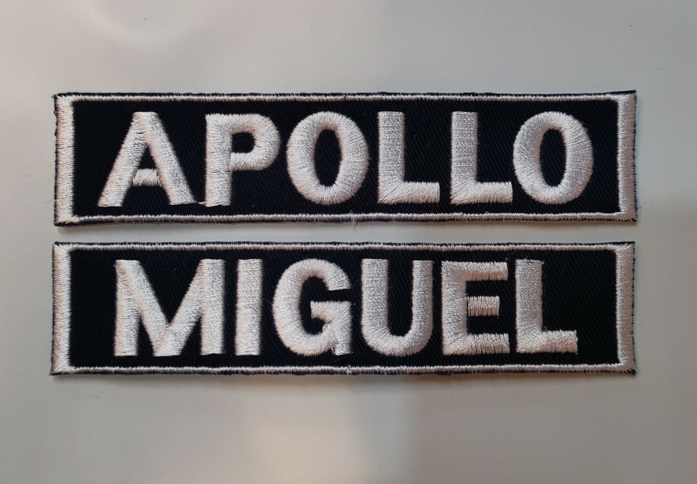 Custom NAVY Personalised Name Embroidery Sew on Multipurpose Embroidered Patch