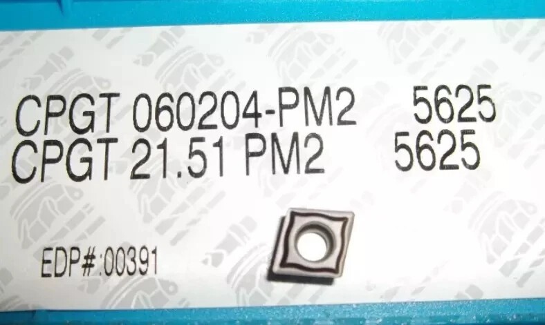 10 PCS  ORIGINAL  INSERTS    CPGT060204-PM2 5625