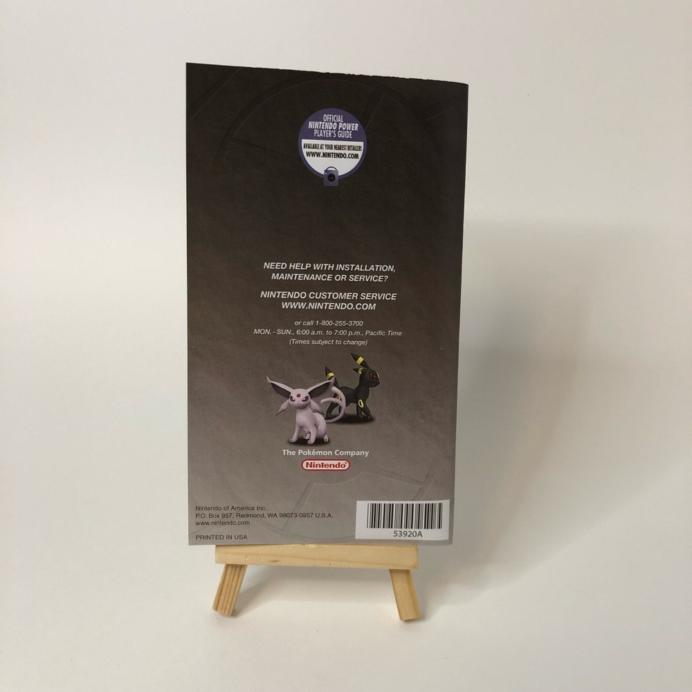 Replacement Manual for Pokemon Colosseum Nintendo GameCube