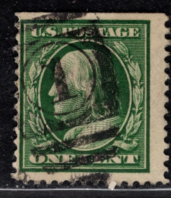 Centsational US Fancy Cancel - Duplex Shoeprint #1