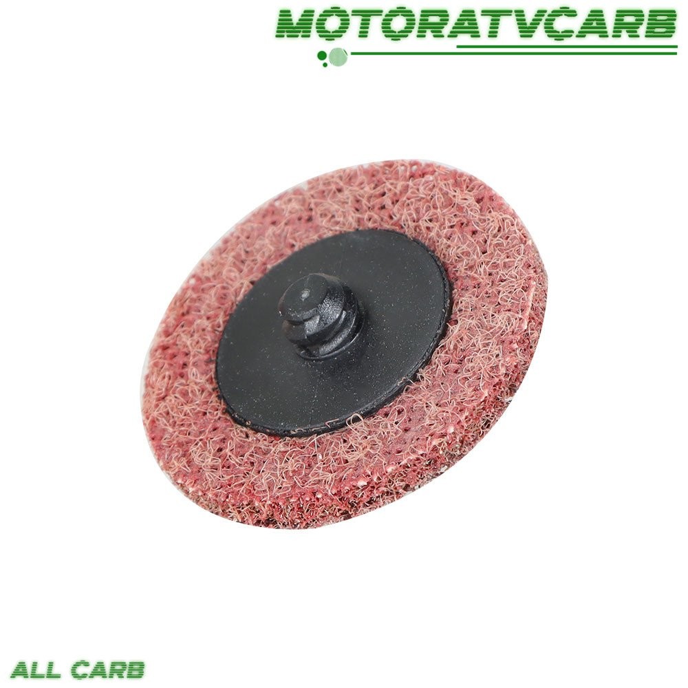 ALL-CARB 50× 2" Medium Surface Conditioning Discs Roll Lock Grinder Sanding Pads