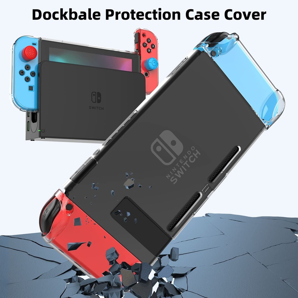 Case For Nintendo Switch Carry Case Pouch with Case HD Switch Screen Protector