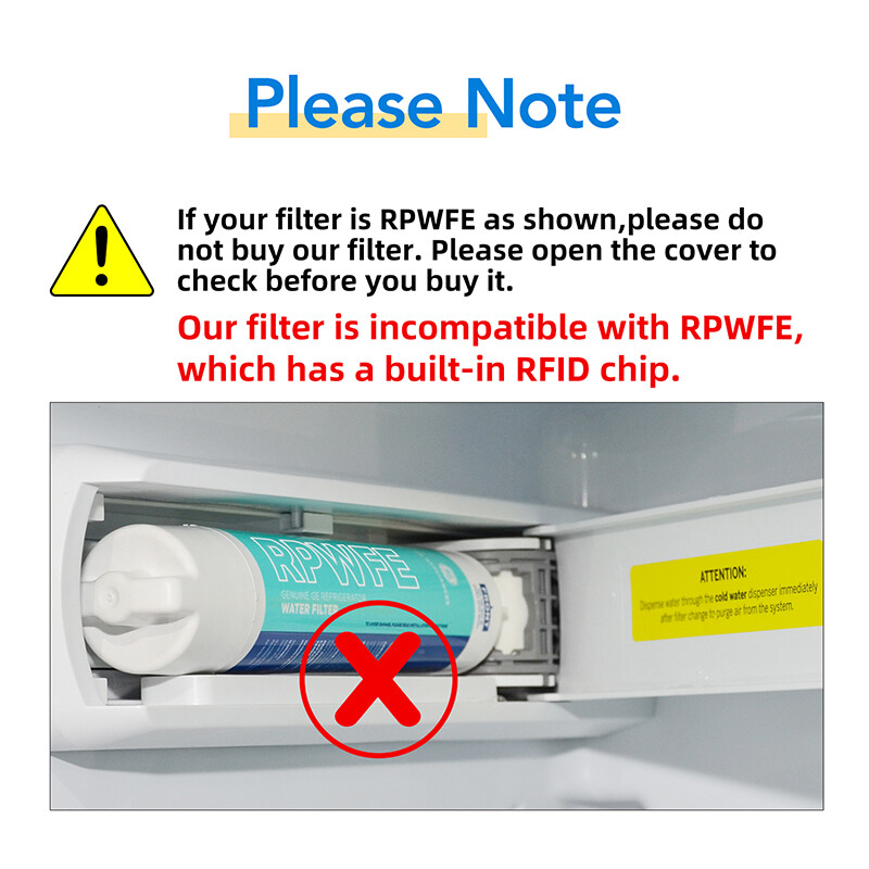 Replacement for GE RPWF WF277 RWF3600A Refrigerator Water Filter Icepure 3PACK