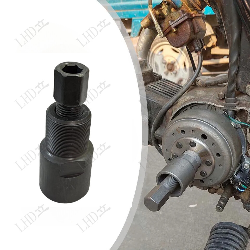 3-in-1 Motorcycle Flywheel Puller 27mm 28mm 16mm Stator Engine Repair Tool.
