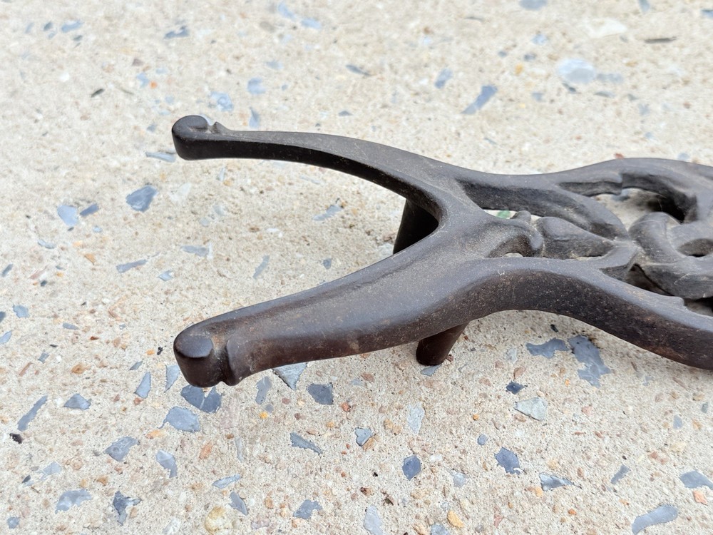 Antique Original Cast Iron Boot Jack