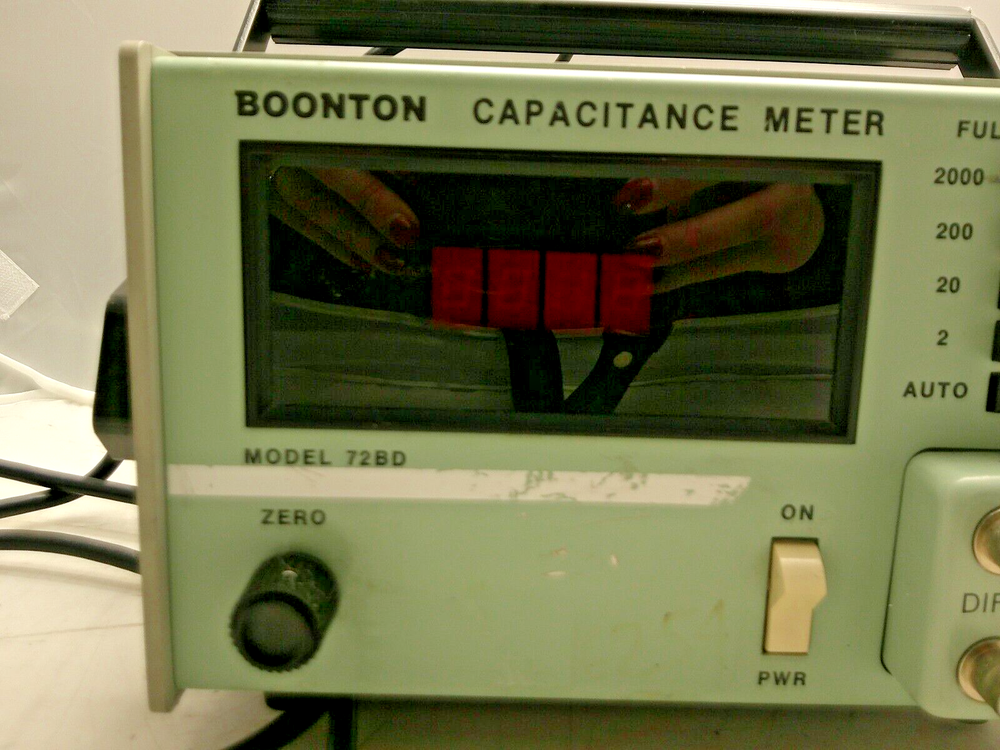 Boonton Electronics Capacitance Meter Model 72BD **Power On/UNTESTED**