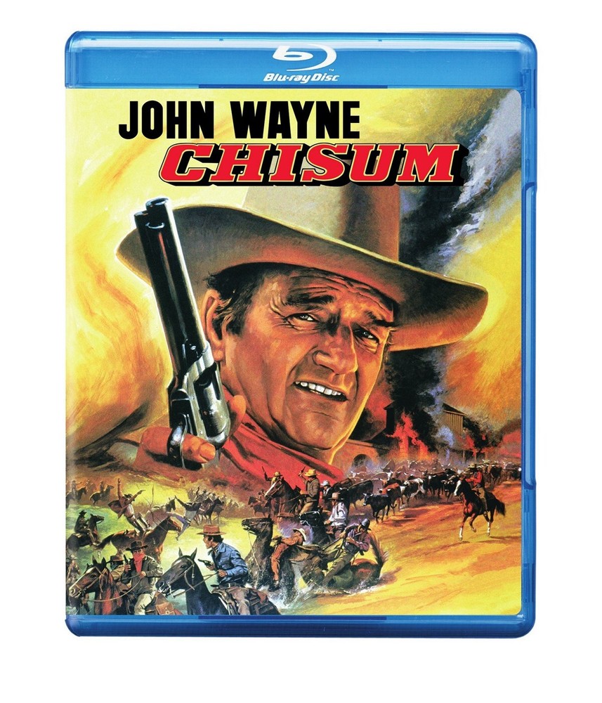 Chisum Blu-ray John Wayne NEW