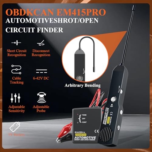 Automotive Electrical Open and Short Finder Circuit Tester Wire Tracker