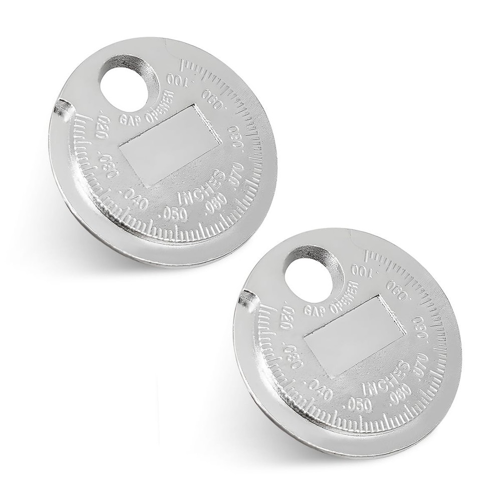 Yourkar 2 PCS Spark Plug Measuring Tool, Wire Gap 2