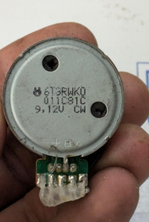 6T3RWK0 Mini DC Motor 9-12V with PCB Scanner Printer Pull