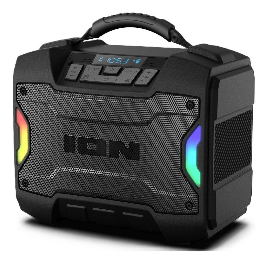 ION Audio Tailgater TD Rugged Bluetooth Speaker