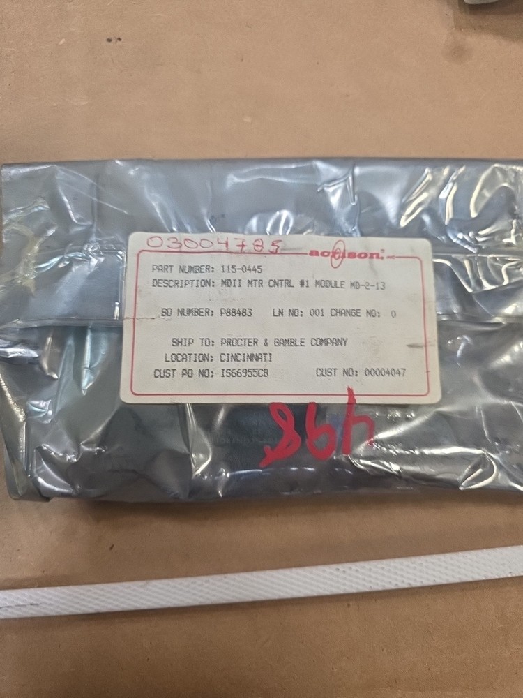 New MD-2-13 Motor Controller 115-0445 3130WVS MDII # Module