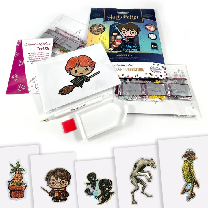 Craft Buddy Harry Potter Crystal Art Starter Pack