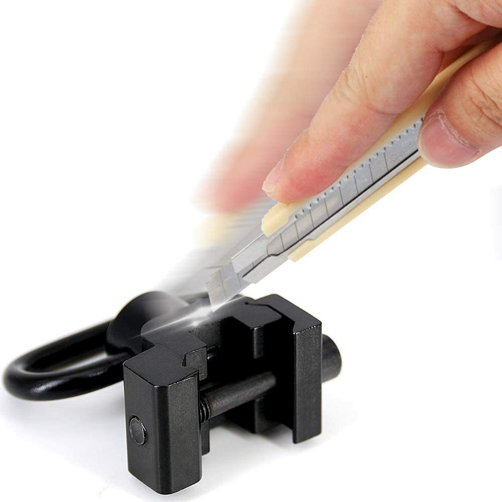 Quick Release/Detach Sling Swivel with Push Button and 1.44'' Loop High Strength