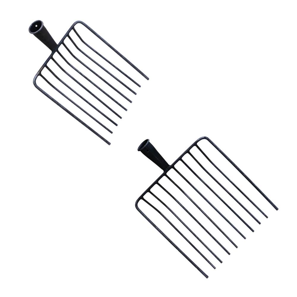 Pitchfork Tool Replace Head Stall Shaving Fork Garden Accessory for Household