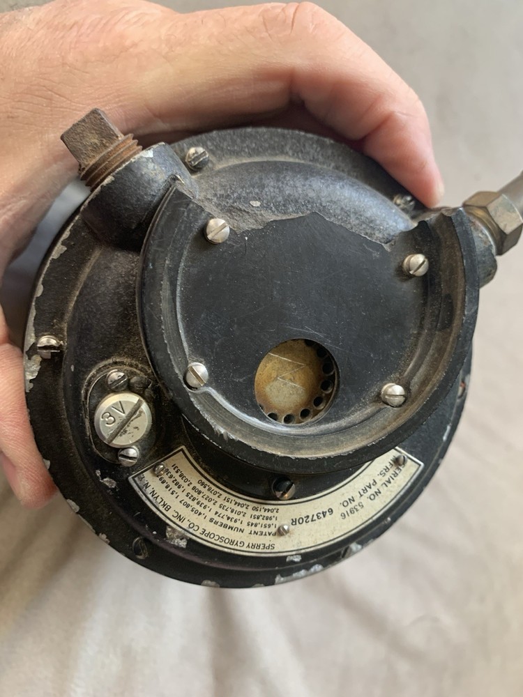 Ww2 Pilots Horizon Indicator 40s