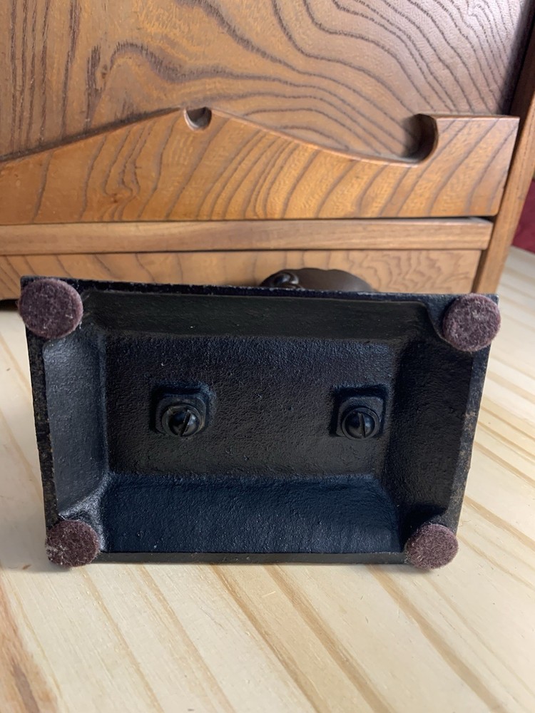 Cast Iron Victorian Shoe Bookends