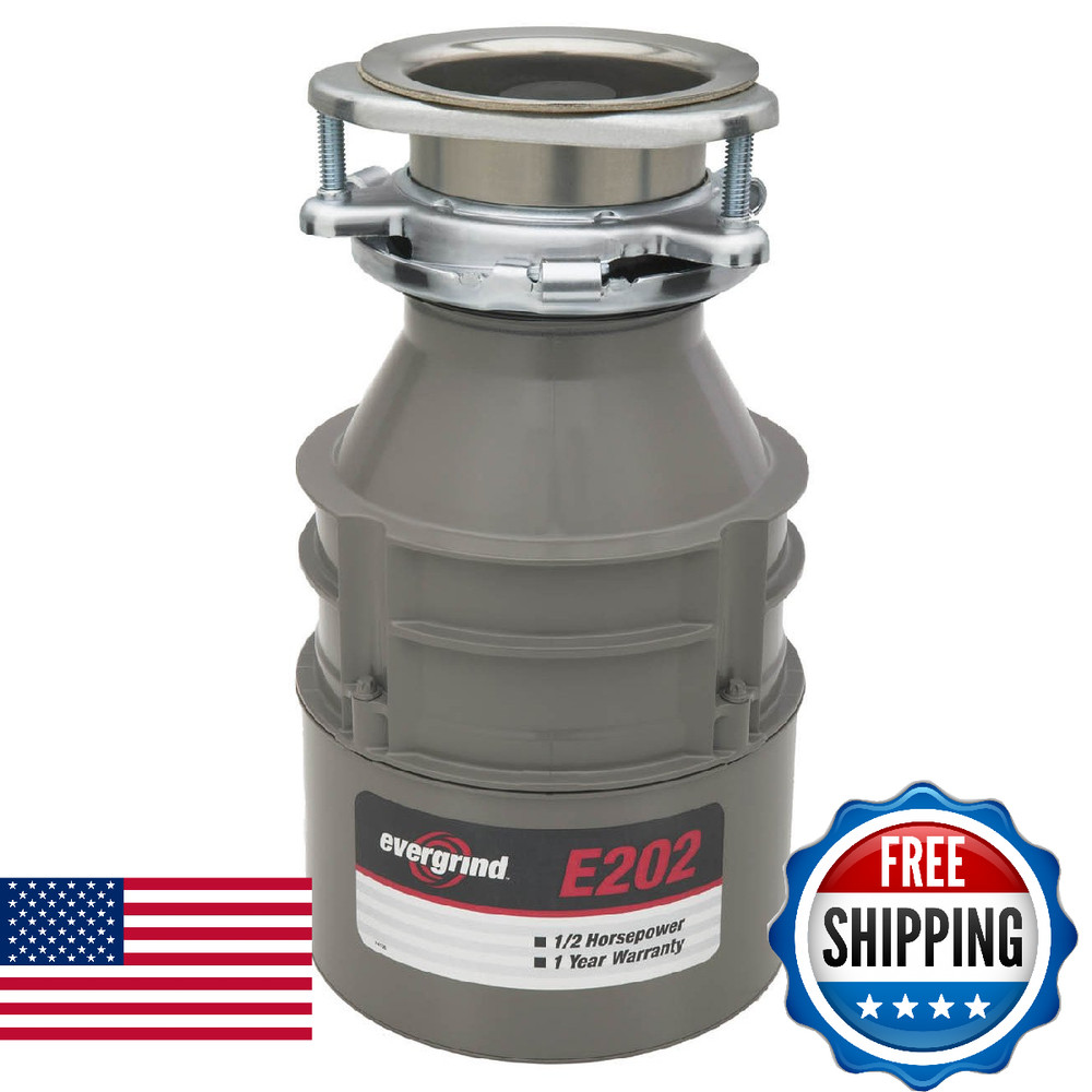 Evergrind E202 1/2 HP Garbage Disposer