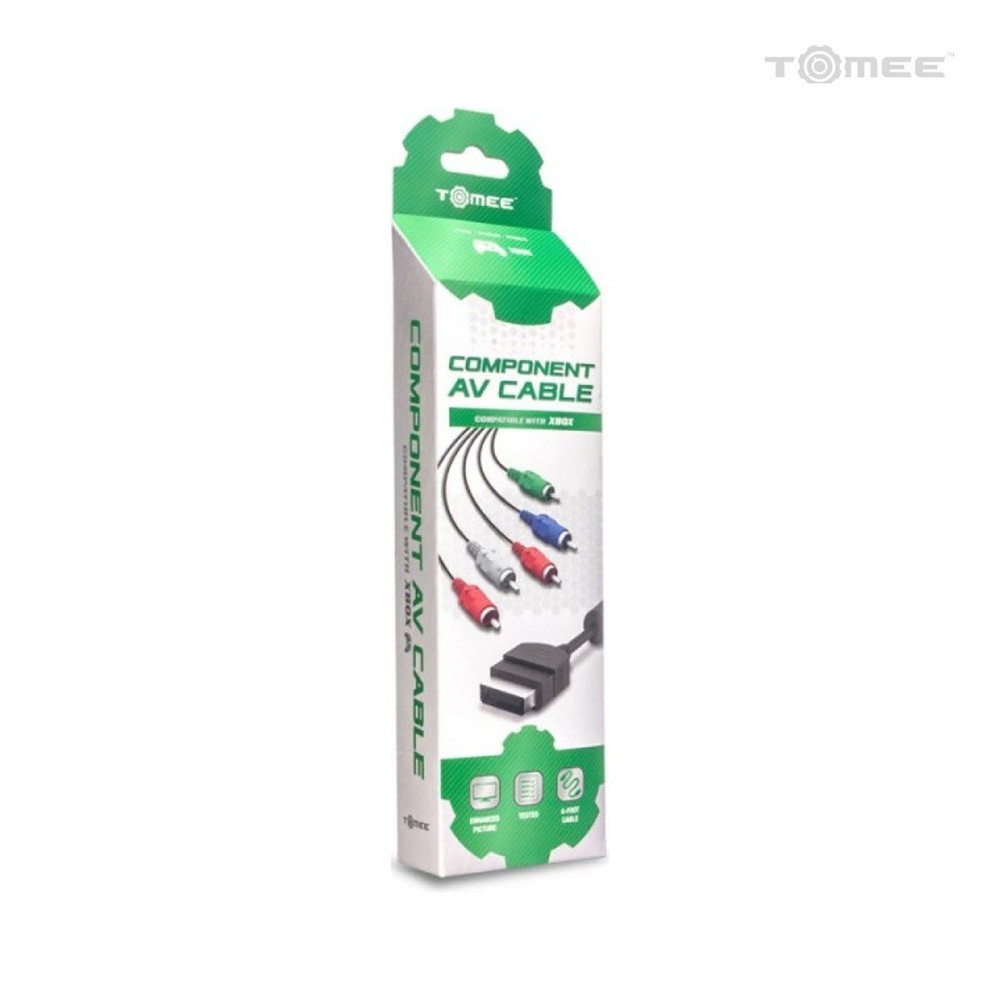 Component Composite Audio Video AV Cable Cord for Microsoft Xbox 360