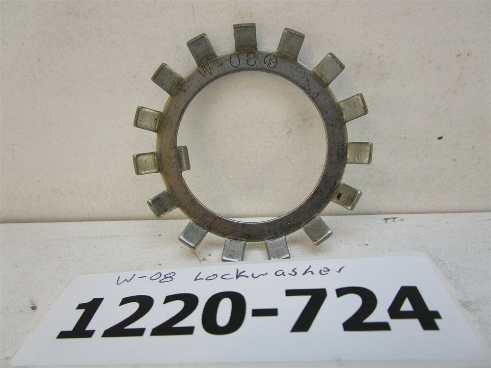 W08 Bearing Retaining Lock Washer