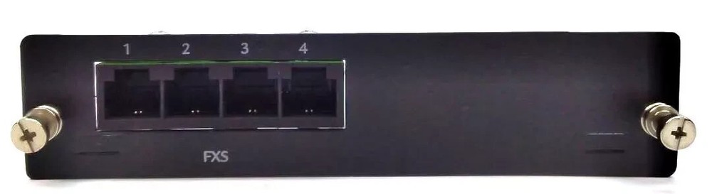 ADTRAN Quad FXS NIM2 Analog Station Voice Interface Module NETV6310