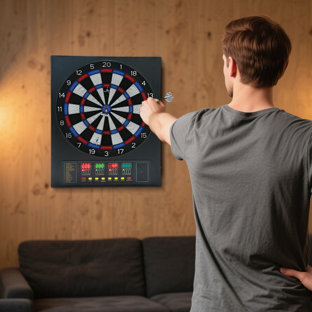 Electronic Dartboard Box-type Electric Dart Board Scoring Dart-board Automatic