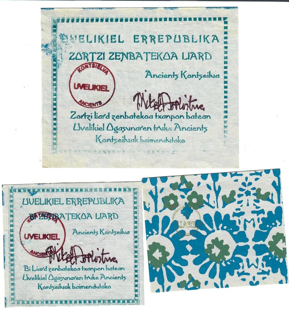 Uvelkiel - Two rare notes